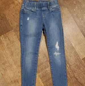 Girls Gap High Stretch Distressed Jeggings